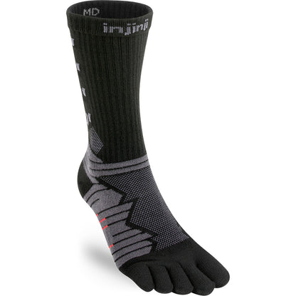Calcetines Ultra Run Crew Obsidian